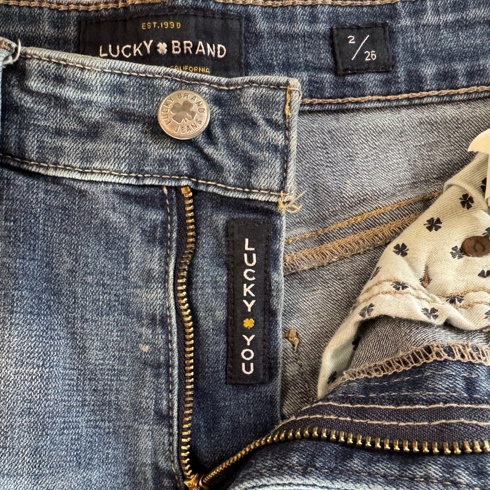 Lucky Brand Bridgette Skinny Raw Hem Jeans (2/26) - Picture 5 of 17